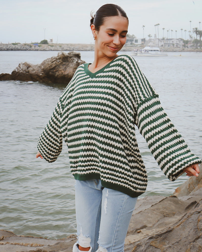Brooke Sweater in Green