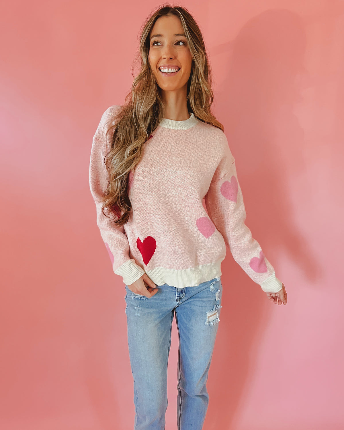 Forever Hearts Sweater