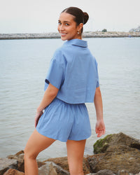 Brenna Shorts in Blue