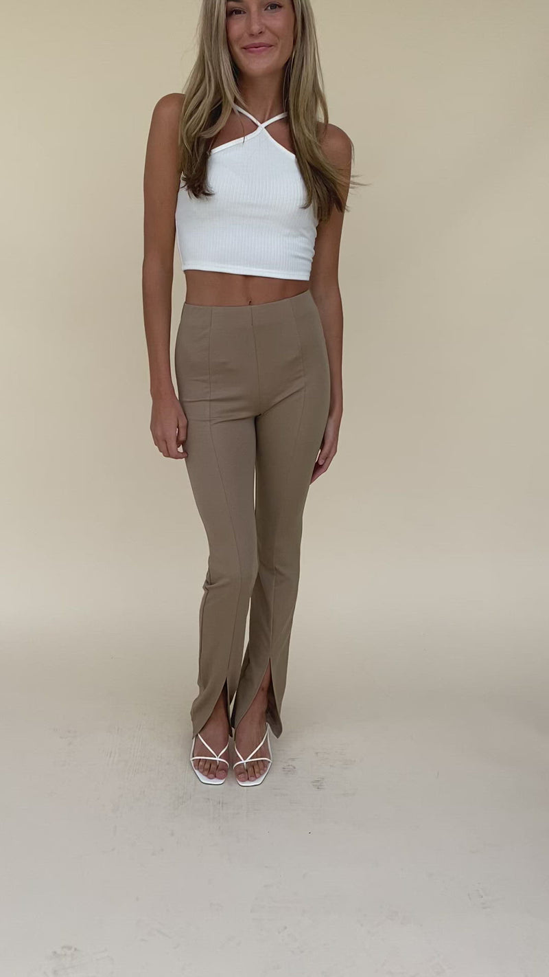 City Nights Pants in Taupe