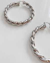 Cecilia Earrings in Silver