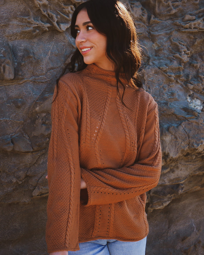 Elizabeth Sweater in Camel