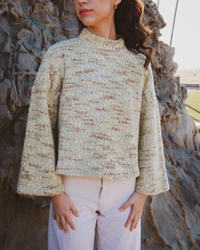 Layla Sweater in Lime